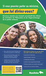 Affiche PDF de la Conseil consultatif des élèves