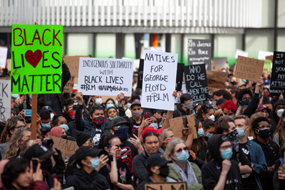 Manifestation Black Lives Matter