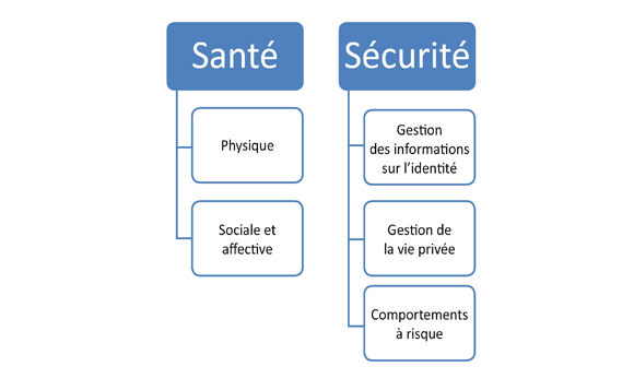 Graphique sur l'organisation des lignes directrices